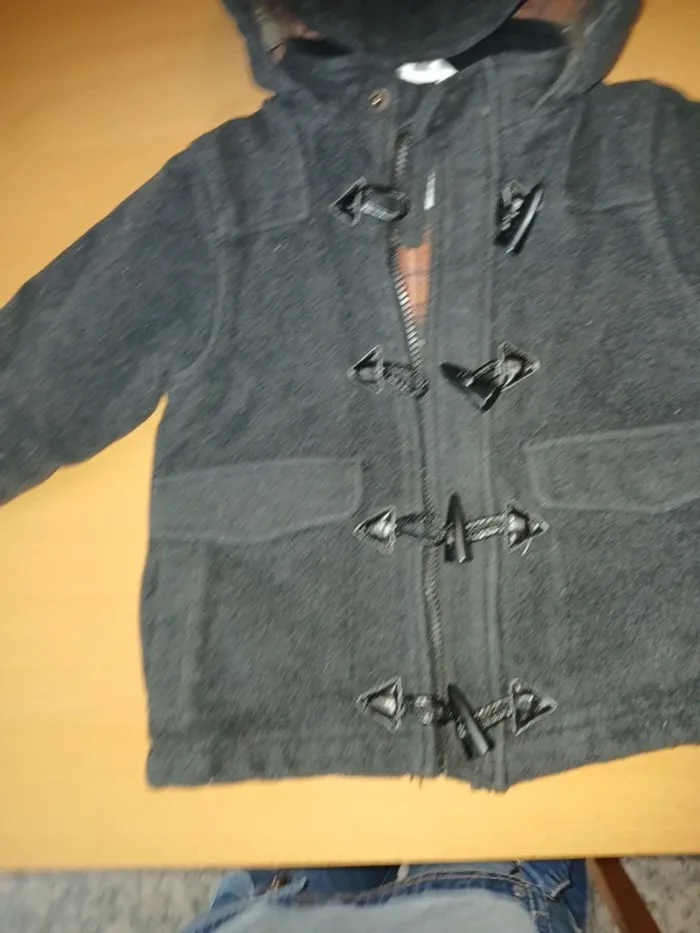Manteau chaud 24mois noir
