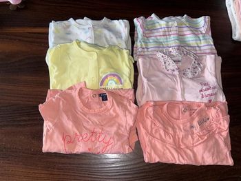 Lot de six pyjamas légers
