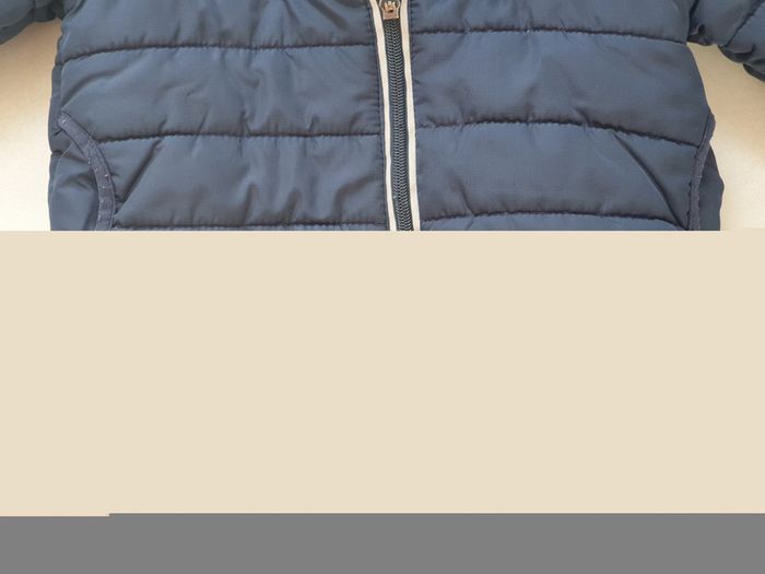 1 doudoune blouson kiabi bleu 5 ans 108-113 cm - photo numéro 4