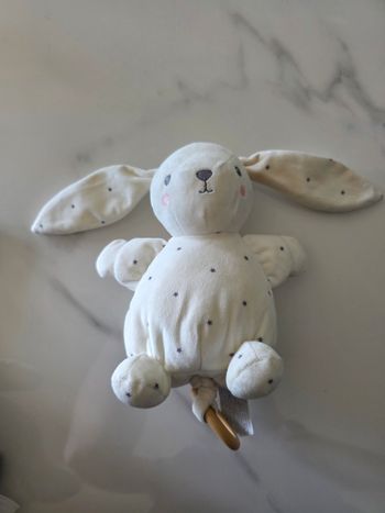 Doudou lapin avec mélodie 