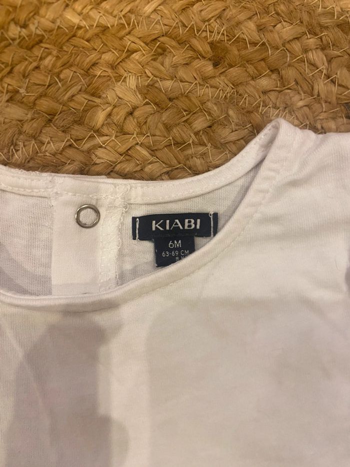 Tee-shirt fille 6 mois Kiabi - photo numéro 2
