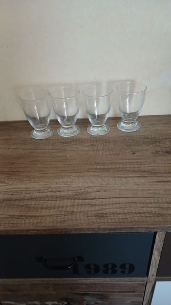 Lot 4 verre 