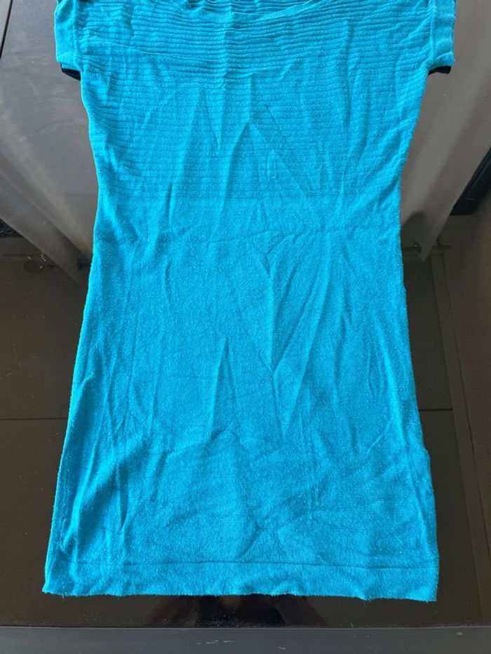 Robe bleue canard de chez mim en taille 36 - photo numéro 5