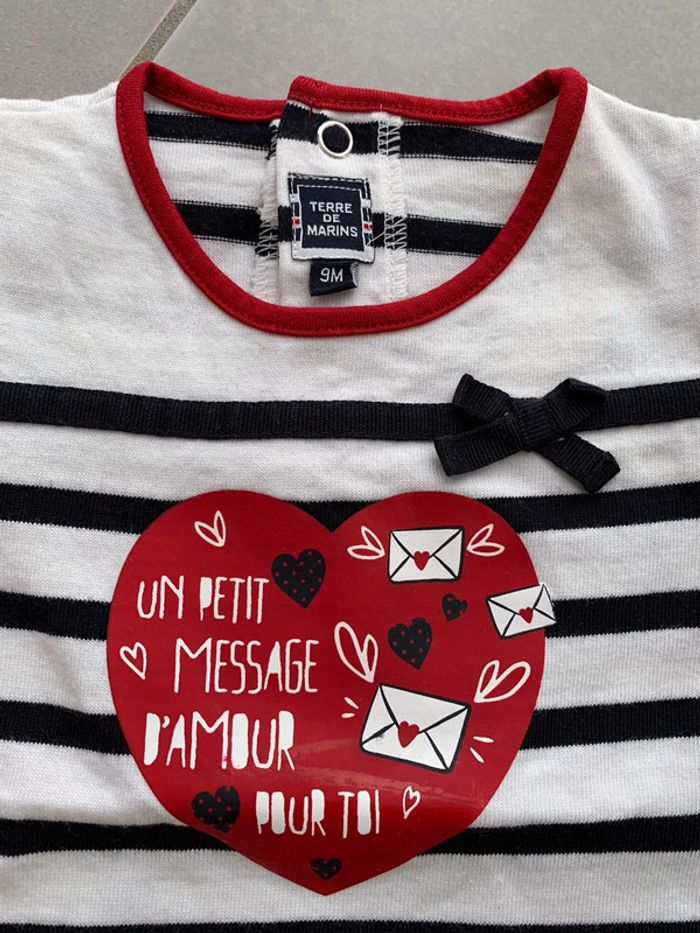 Ensemble teeshirt legging 9 mois - photo numéro 2