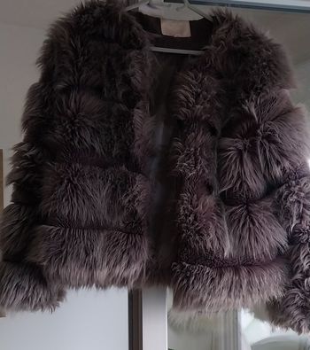 Blouson fausse fourrure