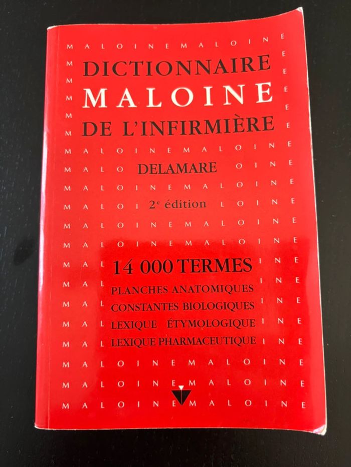 Dictionnaire Maloine de l’infirmière