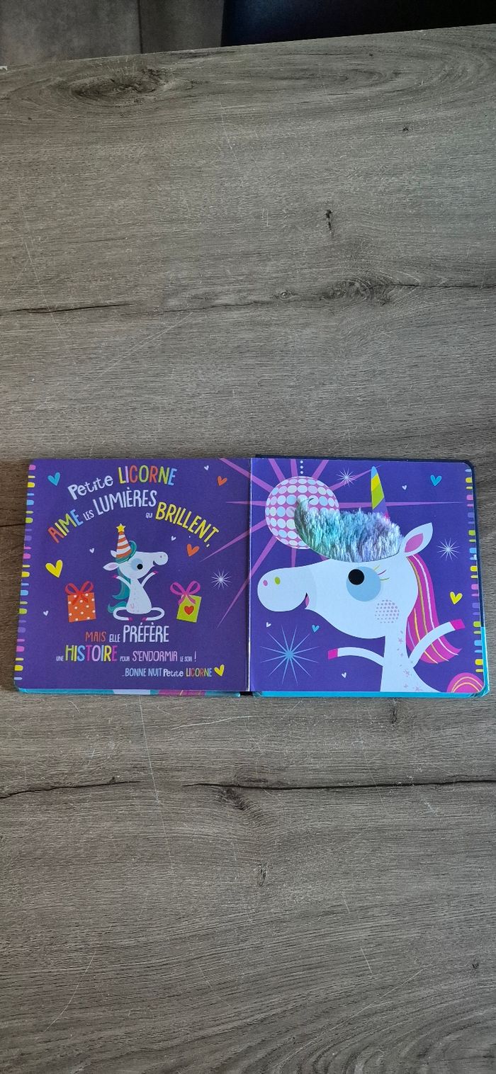 Livre à toucher : Petite licorne 🦄 - photo numéro 9