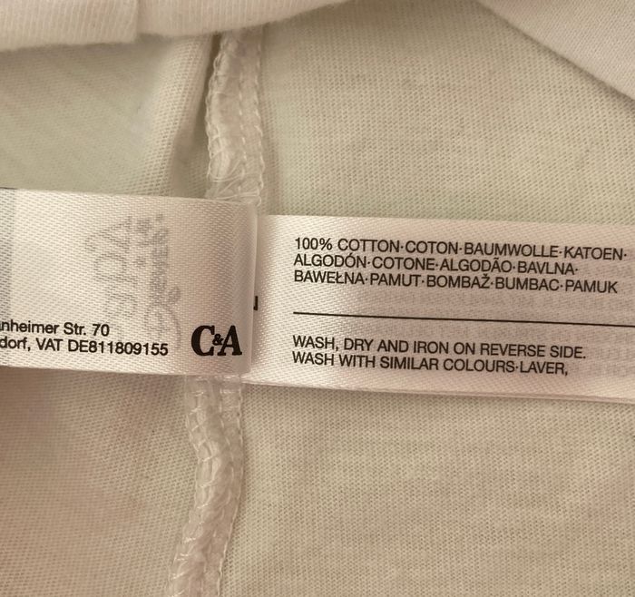 Tee-shirt Minnie manches volantée en broderie anglaise taille 9/12 mois - photo numéro 6