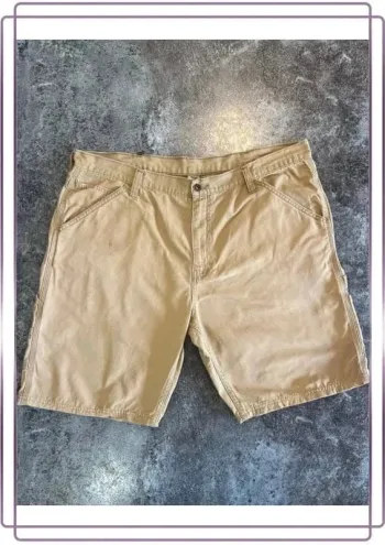 Short workwear homme Faded Glory 40x30 Pantaloncini carpentiere uomo Zimmermannsshorts Herren