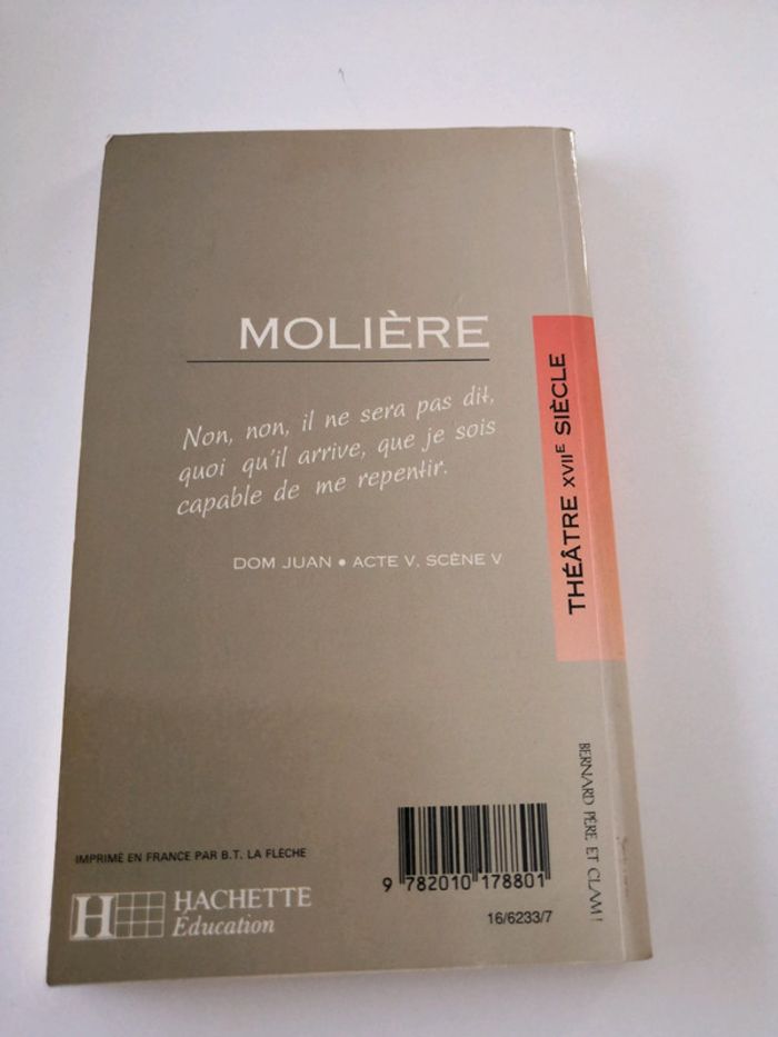 Livre Dom Juan de Molière - photo numéro 2