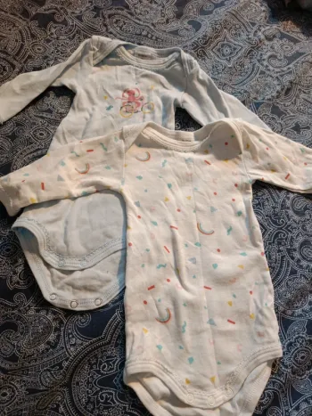 2 bodies petit bateau 60cm