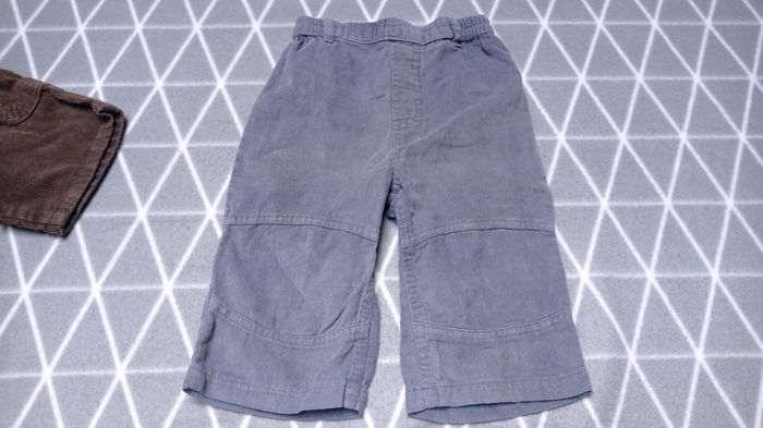 🦁 Lot 4 pantalons en velours, 12 mois - photo numéro 5
