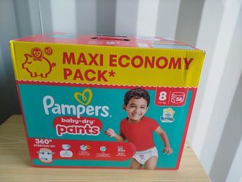 Couche Pampers pants taille 8 