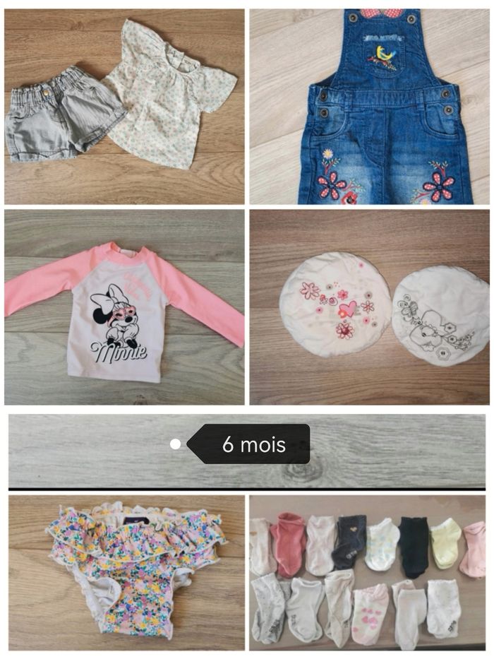 Lot été fille 6 mois