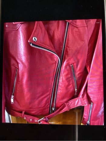 Blouson simili cuir