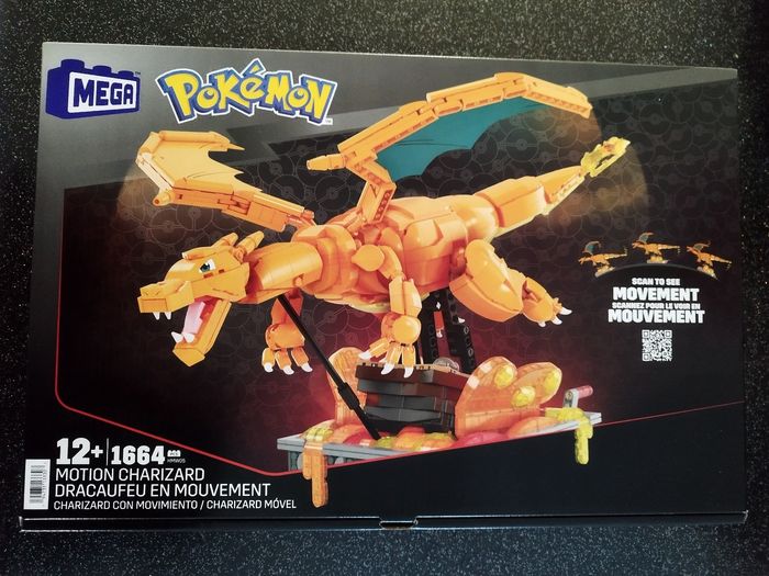 Dracaufeu en mouvement 1664