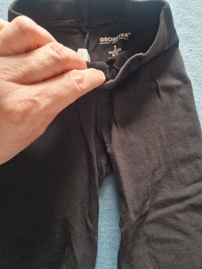 Lot leegings shorts 3ans - photo numéro 3