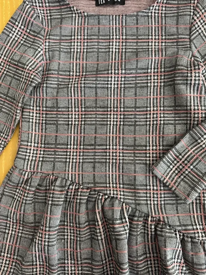 Robe à carreaux tex 3/4 ans - photo numéro 2