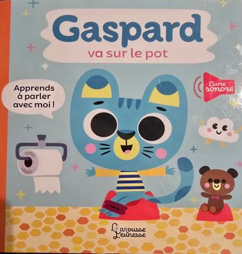 Livre sonore  Gaspar va au pot