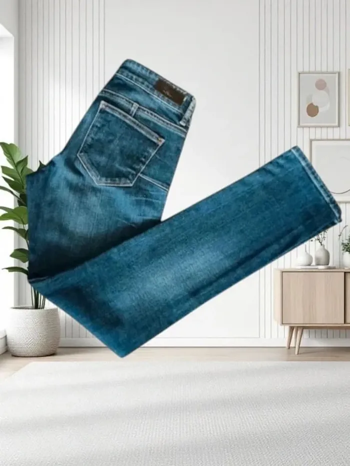 Jean Kaporal coupe demi-slim ,taille mi-haute ,stretch - photo numéro 8