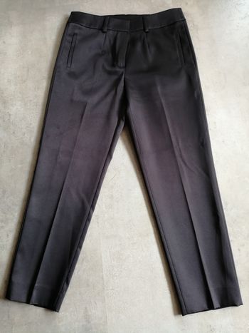 Pantalon glacé noir Taille 40  Un Jour Ailleurs