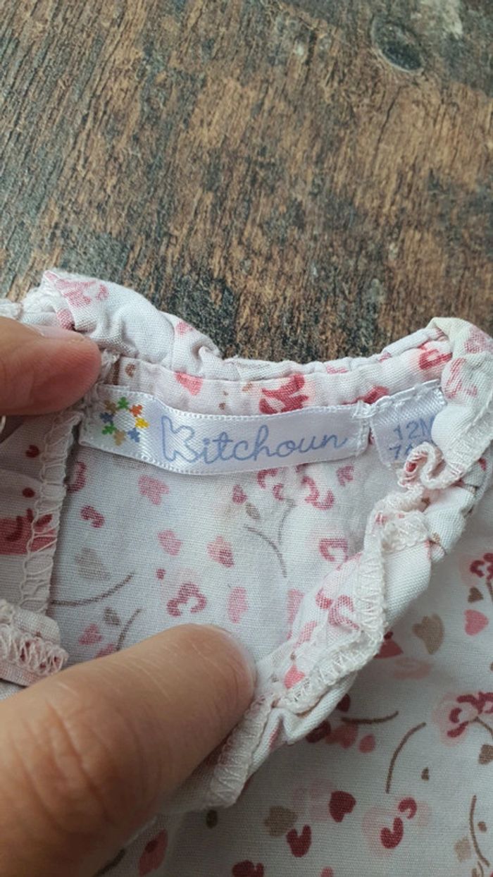 Blouse kitchoun 12 mois en très bon état - photo numéro 3