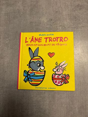 Livre l’âne, Trotro, Zaza et les œufs de Pâques