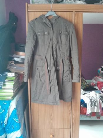 blouson kaki camaieu