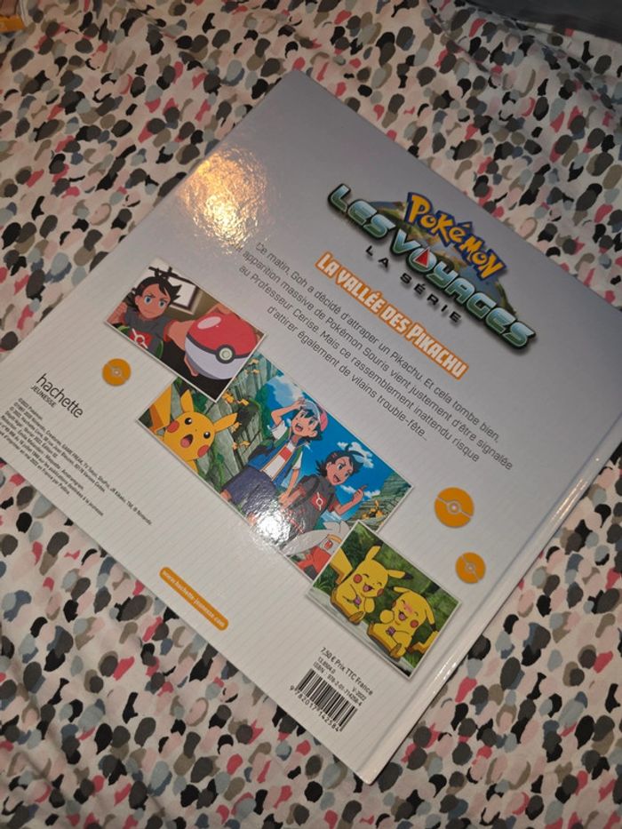 Livre : Pokemon les voyages, la vallée des pikachu - photo numéro 2