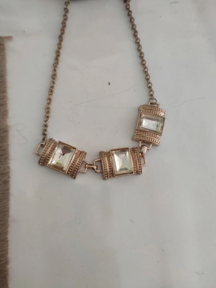 Parure collier boucles d'oreilles - photo numéro 2