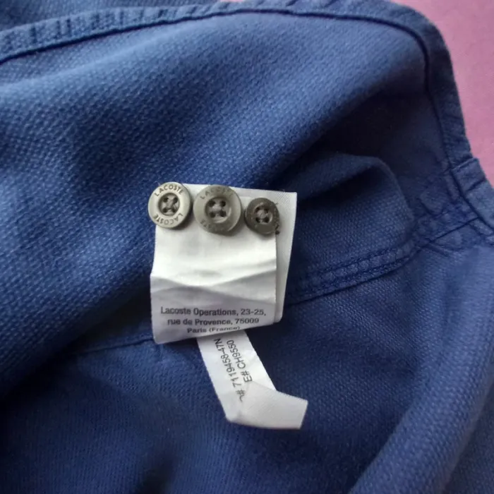 Chemise Lacoste taille S - photo numéro 5