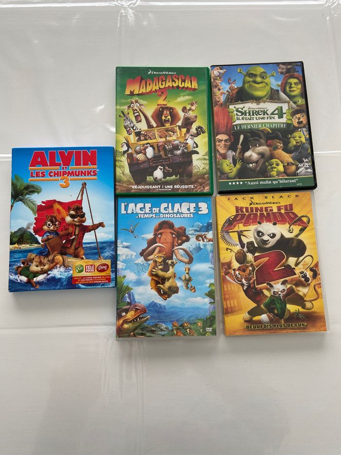 Lot de 5 DVD enfants