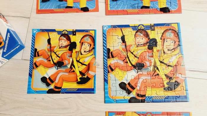 Puzzle Ravensburger 3 x 49 pièces Fireman Sam Sam le pompier - photo numéro 3