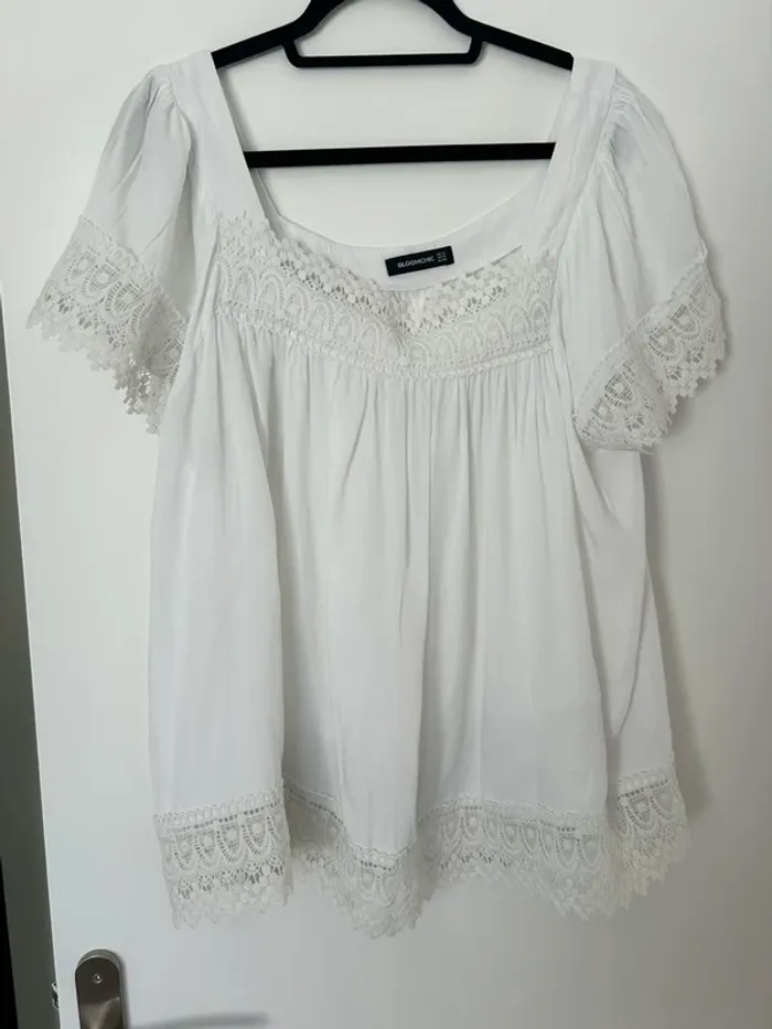 T shirt dentelles
