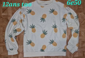 Pull 12ans tape à l'œil