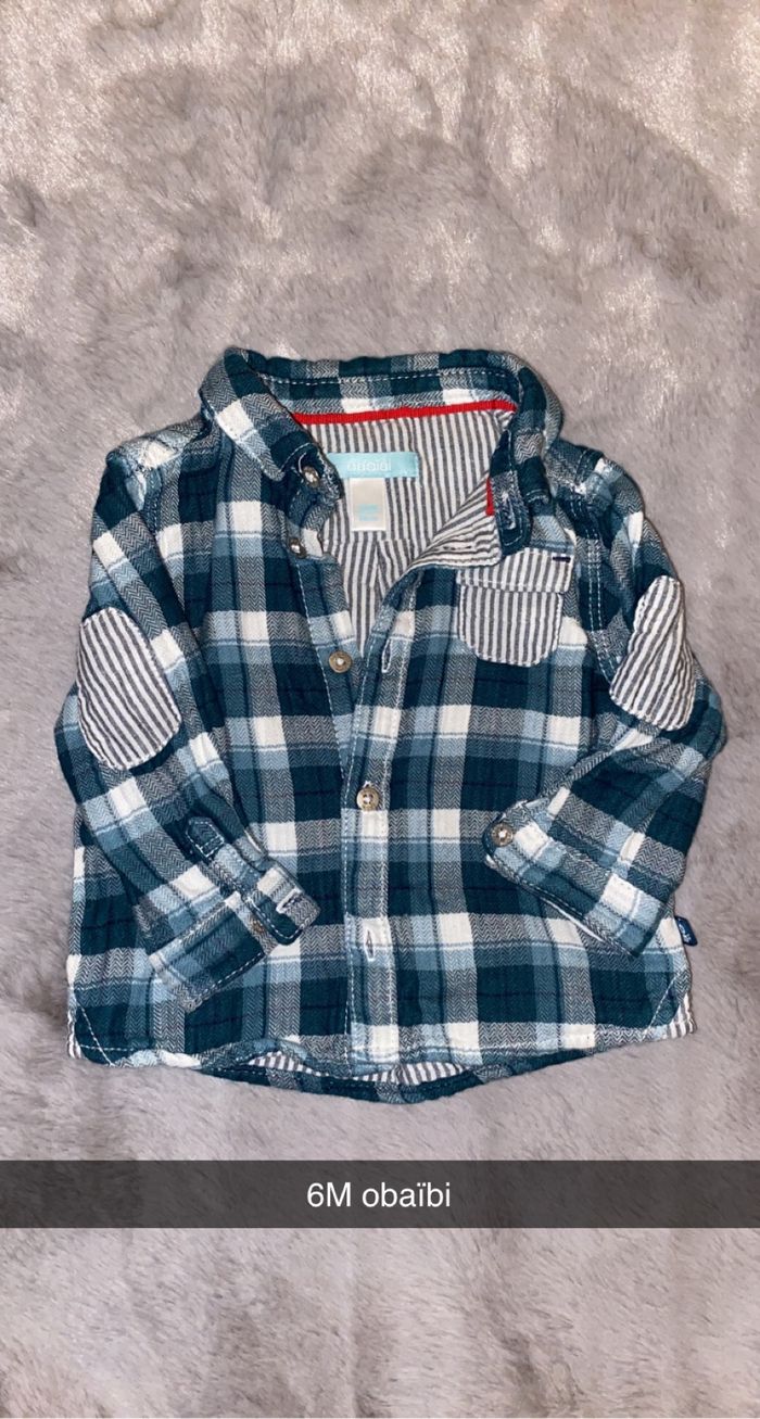 Salopette et chemise - photo numéro 2