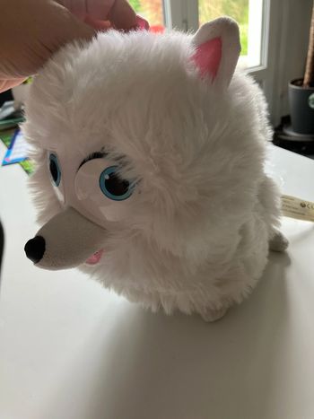 Chien en peluche