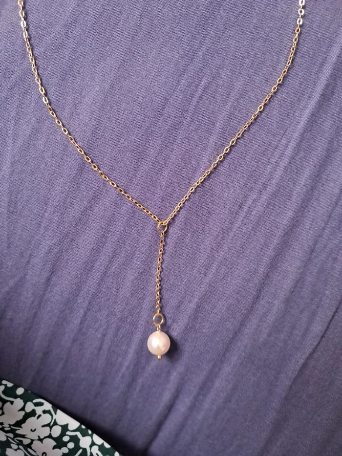 Collier pendant doré - photo numéro 2
