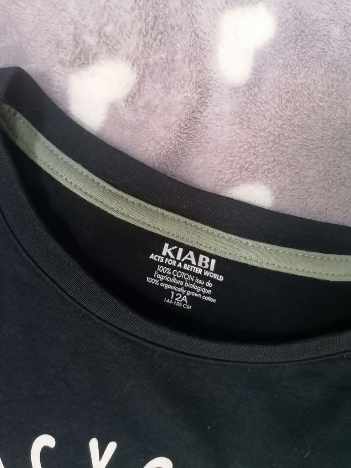 T-shirt manches longues 💙 garçon 12 ans - photo numéro 4