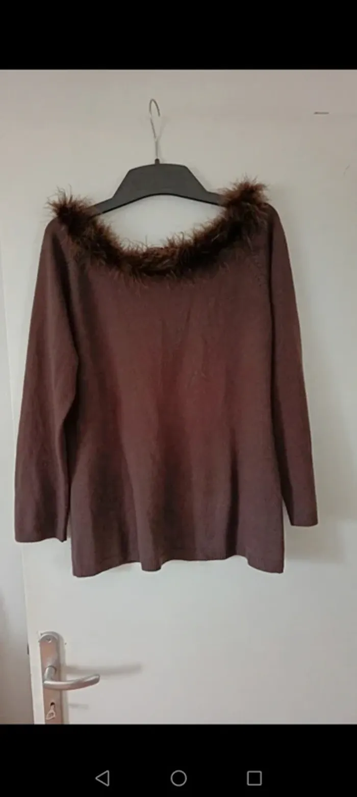 Pull marron