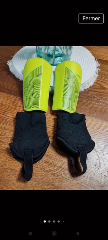 Protège-tibia F140 kipsta et chevillère taille L