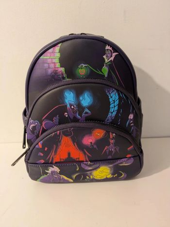 Sac à dos Loungefly Villains triple pocket