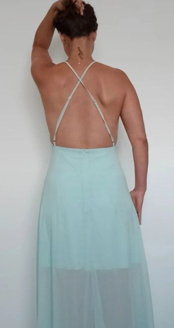 Robe longue dos nu