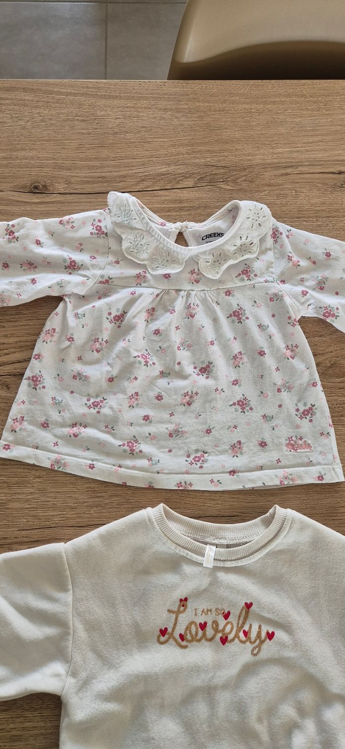 Lot de vêtements bébé filles 12 mois - photo numéro 3