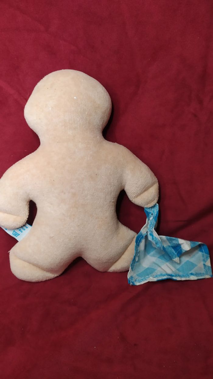 doudou peluche '' bonne maman ''monsieur biscuit - photo numéro 2