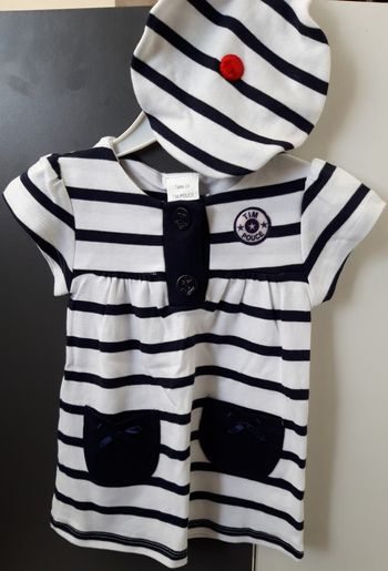 Robe et béret 2-3 ans neuve / Tim Pouce Paris