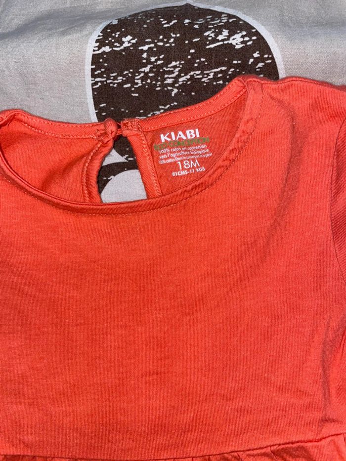 Robe orange Kiabi - photo numéro 3