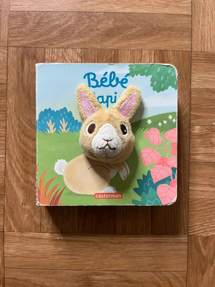 Livre bébé lapin - Éditions Casterman