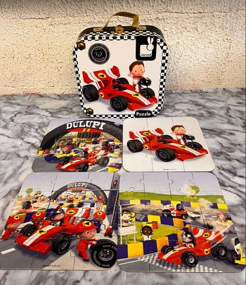 4 puzzles évolutives Janod P’tit garçon 