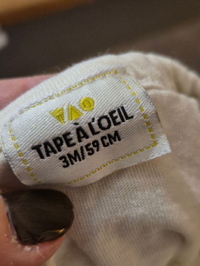 Lot de t-shirt shirt et pull bébé taille 3 mois - photo numéro 7